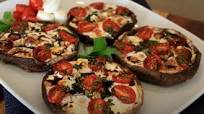 Grilled Bruschetta Portobello Mushrooms Recipe Grilled Bruschetta Portobello Mushrooms Recipe