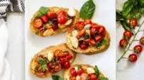 Bruschetta with Mozzarella Bruschetta with Mozzarella