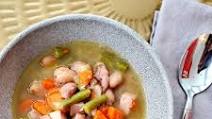 Smoked Ham + Cranberry Bean Soup Smoked Ham + Cranberry Bean Soup