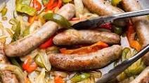 Sausage and Peppers Sausage and Peppers