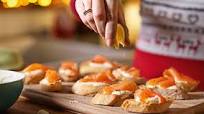 Smoked salmon bruschetta Smoked salmon bruschetta