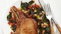 Cajun Pork Chops with Kale Cajun Pork Chops with Kale
