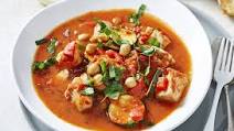 Moroccan fish and chickpea stew Moroccan fish and chickpea stew