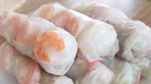 Vietnamese Summer Rolls with Ground Pork and Shrimp Vietnamese Summer Rolls with Ground Pork and Shrimp