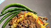 Yellow Squash Pasta with Ground Beef and Vodka Sauce Yellow Squash Pasta with Ground Beef and Vodka Sauce