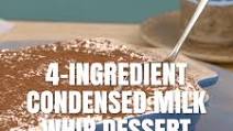 4-ingredient condensed milk whip dessert 4-ingredient condensed milk whip dessert