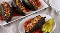 Chile relleno de carne Chile relleno de carne