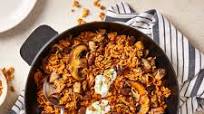 Mushroom Biryani With Cucumber Raita Mushroom Biryani With Cucumber Raita