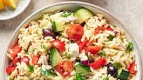Greek Orzo Pasta Salad with Lemon Vinaigrette Greek Orzo Pasta Salad with Lemon Vinaigrette