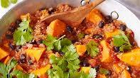 Sweet potato chilli Sweet potato chilli