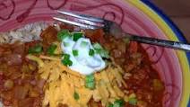 Lentil Chili With Chunky Vegetables Lentil Chili With Chunky Vegetables