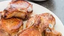 Pan-Seared, Oven-Roasted Thick-Cut Pork Chops Pan-Seared, Oven-Roasted Thick-Cut Pork Chops