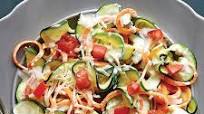 Veggie Noodles with Greek Yogurt Alfredo Sauce Veggie Noodles with Greek Yogurt Alfredo Sauce