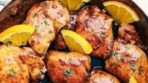 Honey Orange Glazed Chicken Honey Orange Glazed Chicken