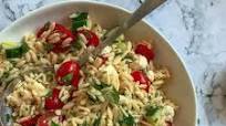 Bring Caprese Orzo Salad to Your Next Potluck and Be a Buffet Table Hero Bring Caprese Orzo Salad to Your Next Potluck and Be a Buffet Table Hero