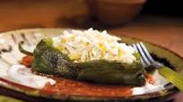 Cauliflower and Goat Cheese Chile Relleno Cauliflower and Goat Cheese Chile Relleno