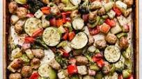 Sheet Pan Italian Sausage and Veggies Sheet Pan Italian Sausage and Veggies