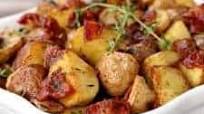 Crispy Oven Roasted Bacon Potatoes Crispy Oven Roasted Bacon Potatoes