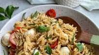 Caprese Orzo Salad Caprese Orzo Salad