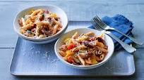 Penne with roasted vegetable and tomato sauce Penne with roasted vegetable and tomato sauce