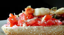 Scallop Bruschetta Scallop Bruschetta