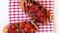 Simple bruschetta Simple bruschetta