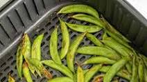 Air Fryer Roasted Snap Peas (or Snow Peas) Air Fryer Roasted Snap Peas (or Snow Peas)