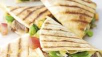 Beef, cheese & broad bean quesadillas Beef, cheese & broad bean quesadillas