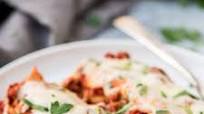 Easy Beef, Spinach, and Cheese Manicotti Easy Beef, Spinach, and Cheese Manicotti