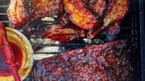 Barbecued pork belly Barbecued pork belly