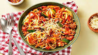 Beef Ragù Spaghetti with Zucchini & Italian Seasoning Beef Ragù Spaghetti with Zucchini & Italian Seasoning