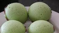 Steamed Pandan Sponge Cake Steamed Pandan Sponge Cake