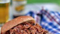 Hickory-Smoked Barbecue Pulled Pork Sandwiches Hickory-Smoked Barbecue Pulled Pork Sandwiches