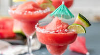 Frozen Watermelon Margarita Frozen Watermelon Margarita