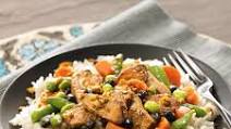 Asian Chicken over Rice with Vegetables Asian Chicken over Rice with Vegetables