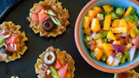 Air Fryer Mexican Pizza Cups Air Fryer Mexican Pizza Cups