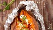 Baked sweet potato toppings Baked sweet potato toppings