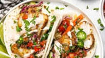 Baked Fish Tacos with Chipotle Lime Cream Sauce Baked Fish Tacos with Chipotle Lime Cream Sauce