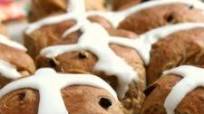 Molasses Hot Cross Buns Molasses Hot Cross Buns