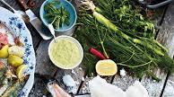 Salt-crust salmon Salt-crust salmon