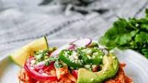 Chicken Tostadas Chicken Tostadas