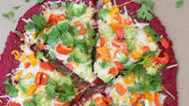 Beet crust pizza Beet crust pizza