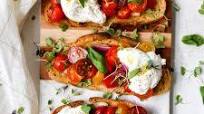 Burrata Bruschetta Toasts Burrata Bruschetta Toasts