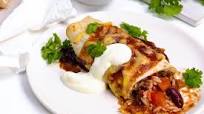 Air fryer cheesy bean enchiladas recipe Air fryer cheesy bean enchiladas recipe