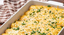 Creamy White Chicken Enchiladas Creamy White Chicken Enchiladas