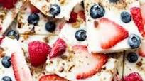 Frozen Yogurt Bark with Berries Frozen Yogurt Bark with Berries