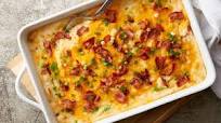 Loaded Mashed Potato Casserole Loaded Mashed Potato Casserole