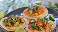 Veggie Hummus Tacos Veggie Hummus Tacos