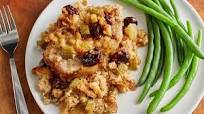Slow-Cooker Pork Chops with Apple-Cherry Stuffing Slow-Cooker Pork Chops with Apple-Cherry Stuffing