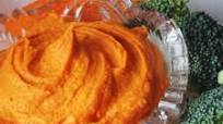 Spiced Sweet Roasted Red Pepper Hummus Spiced Sweet Roasted Red Pepper Hummus